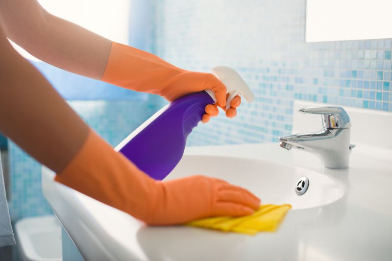 Bathroom Fixture Disinfection
